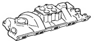 Mercury Quicksilver 811575T - Intake Manifold