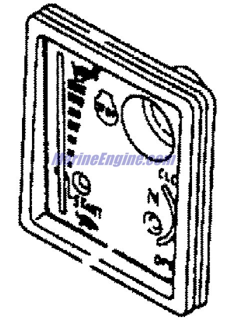 Mercury Quicksilver 815073 1 - Carburetor Cover - Black
