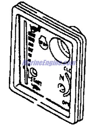 Mercury Quicksilver 815073 2 - Cover-Carburetor-GRAY, NLA