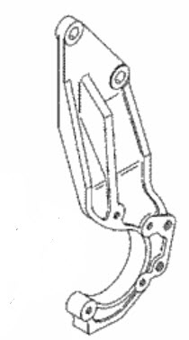 Mercury Quicksilver 818368T 1 - Bracket