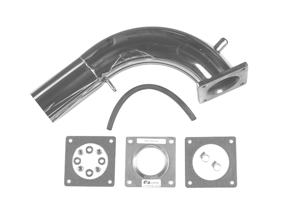 Mercury Quicksilver 818500A 1 - Tailpipe Assembly -6 In