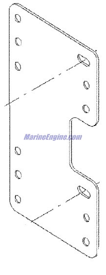 Mercury Quicksilver 818598T - Bracket - Riser Kt