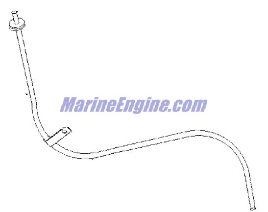 Mercury Quicksilver 818631A11 - Dipstick Tube Assembly