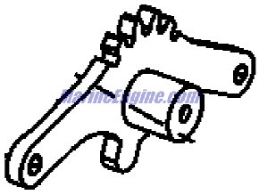 Mercury Quicksilver 822196T 1 - Shift Arm Assembly