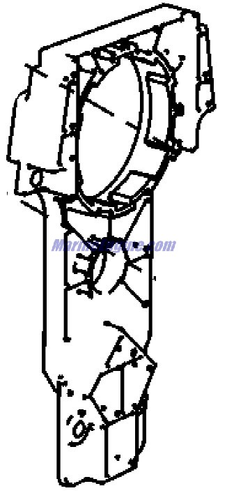 Mercury Quicksilver 822978A 2 - Support Assembly - Shaft