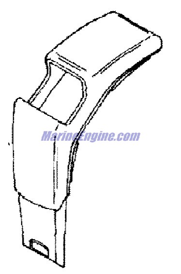 Mercury Quicksilver 824039 - Grip- Upper