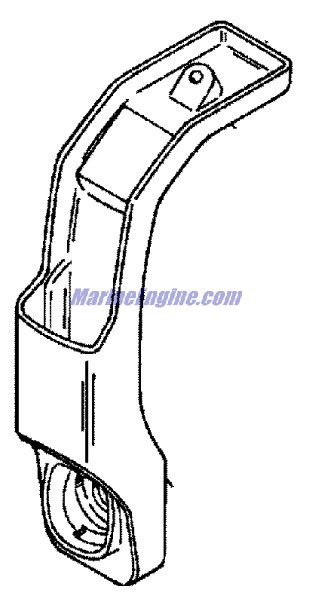 Mercury Quicksilver 824044A 3 - Handle Assembly C
