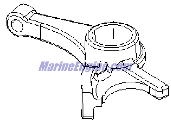 Mercury Quicksilver 825045A 2 - Rocker Arm