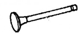 Mercury Quicksilver 825440 - Exhaust Valve, NLA