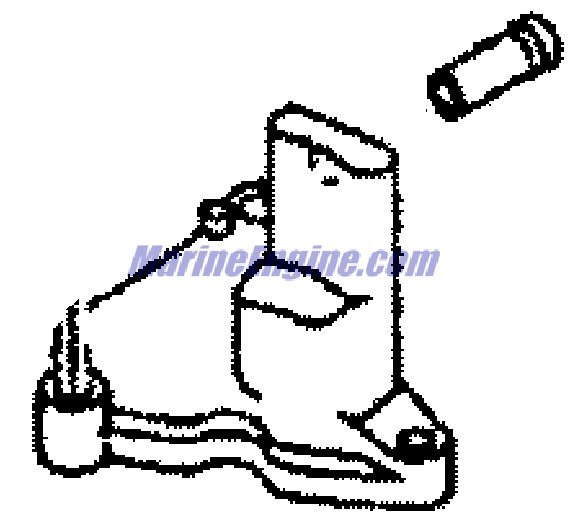 Mercury Quicksilver 834974 - Breather Cover