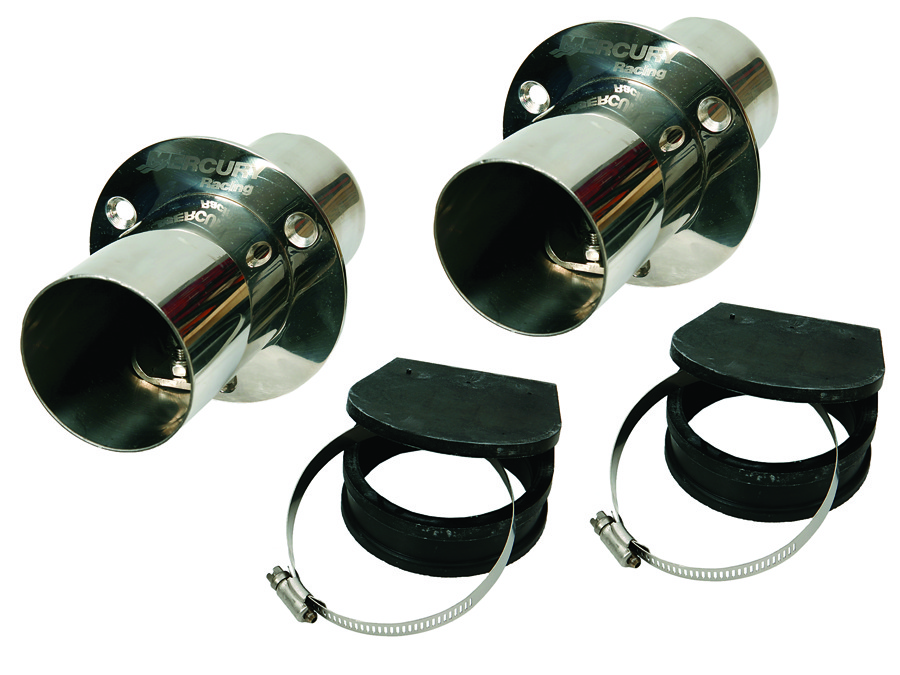 Mercury Quicksilver 843434A 1 - Exhaust Tips-3 In