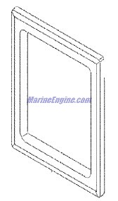 Mercury Quicksilver 845010 2 - Bezel - Lrg- White
