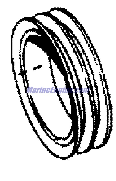 Mercury Quicksilver 845524A 1 - Pulley Kit (Blue)