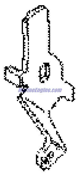 Mercury Quicksilver 845577 - Throttle Arm