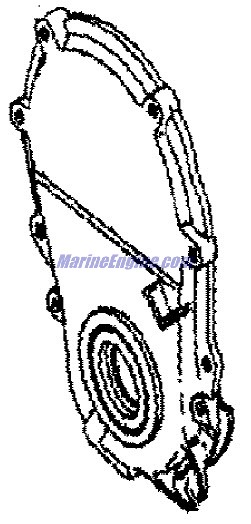 Mercury Quicksilver 845610T - Timing Cover Assembly