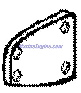 Mercury Quicksilver 846431 - Wear Pad - Stbd