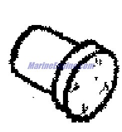 Mercury Quicksilver 846433 - Hinge Pin