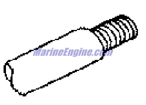 Mercury Quicksilver 847196 - Pin - Upper