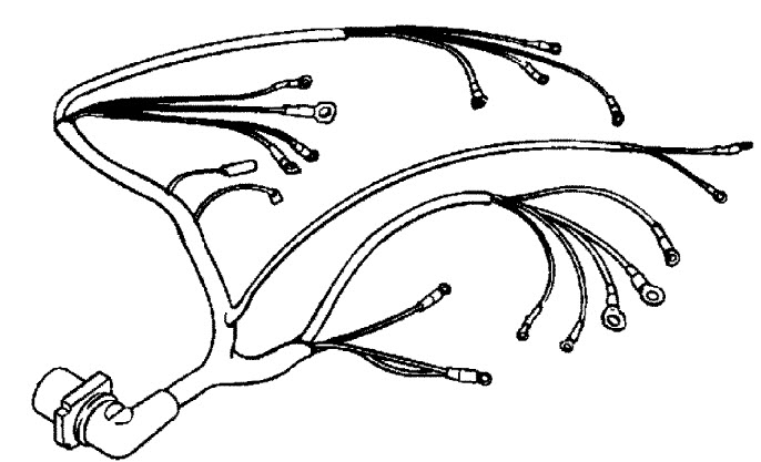Mercury Quicksilver 84-806217A 9 - Harness Kit