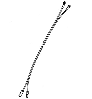 Mercury Quicksilver 84-88974A 1 - Cable Assembly, NLA