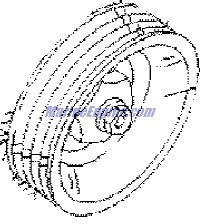 Mercury Quicksilver 849043T - PULLEY
QPD=NO NLA