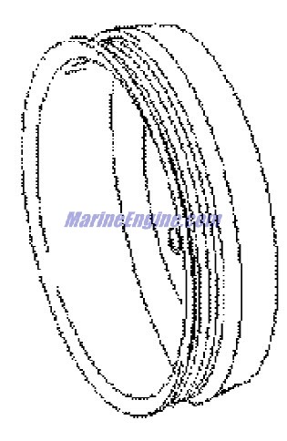 Mercury Quicksilver 849044T - Pulley (Blue)