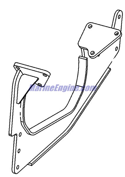Mercury Quicksilver 849310T - Engine Mount
