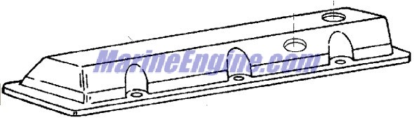 Mercury Quicksilver 849702A11 - Cover Assembly (Blue)