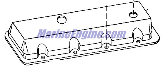 Mercury Quicksilver 850462 - Rocker Cover