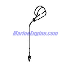 Mercury Quicksilver 853537 - Wire - Lead