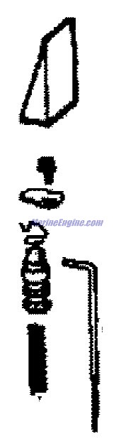 Mercury Quicksilver 853781 - Metering Rod Kit, NLA