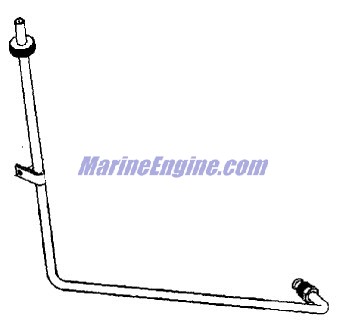 Mercury Quicksilver 860209A 1 - Dipstick Tube Assembly