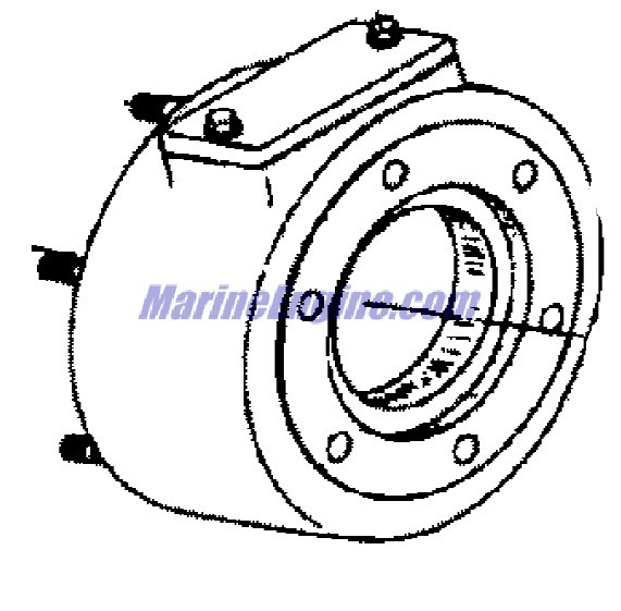 Mercury Quicksilver 860308A 4 - Housing - Adaptor, NLA