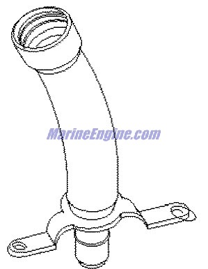Mercury Quicksilver 860374A 3 - Oil Fill Tube Kit