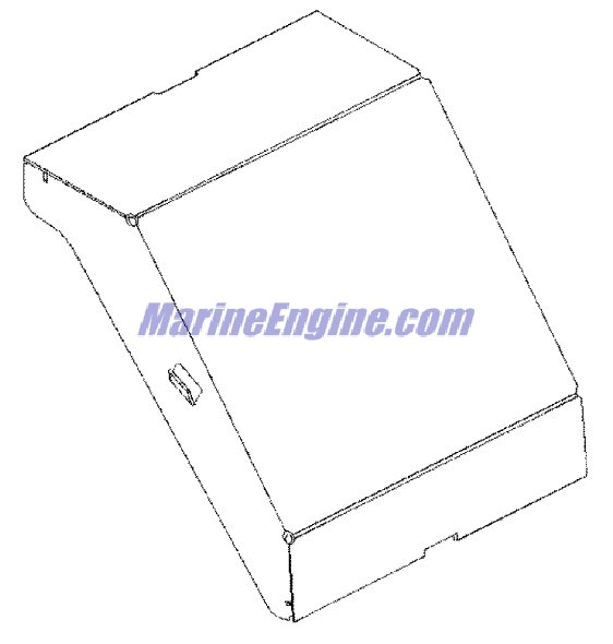 Mercury Quicksilver 861072T - Electric Box Lid, NLA