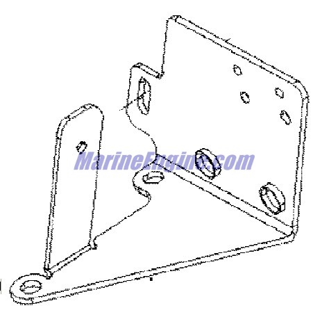 Mercury Quicksilver 861099T 1 - Relay Bracket, NLA