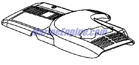 Mercury Quicksilver 861123A62 - Engine Cover Kit