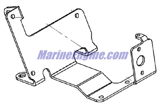 Mercury Quicksilver 861715T 1 - Bracket - Electrical, NLA