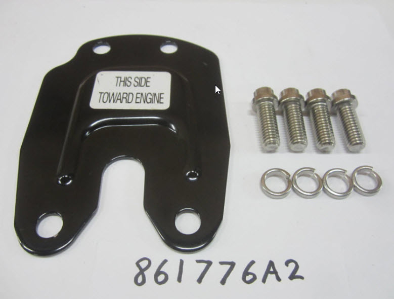 Mercury Quicksilver 861776A 2 - Exhaust Plate Kit