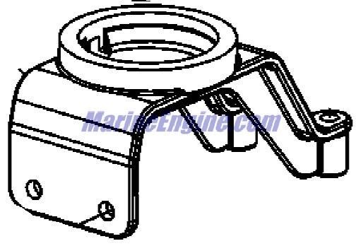 Mercury Quicksilver 862342T - Bracket -rem Oil