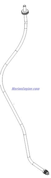 Mercury Quicksilver 863407 - Oil Gauge Tube