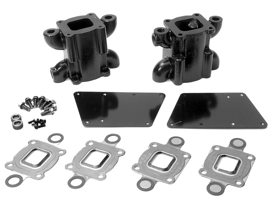 MerCruiser 350 Mag MPI Horizon MIE Exhaust Manifold & Elbow Parts