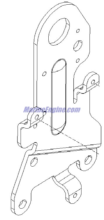 Mercury Quicksilver 865218T - ECM Bracket/Lift