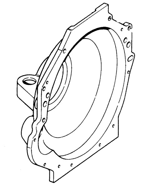 Mercury Quicksilver 865657A03 - Flywheel Housing