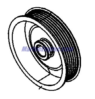 Mercury Quicksilver 865795 - Power Steering Pulley