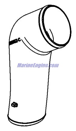 Mercury Quicksilver 865951A01 - Exhaust Elbow