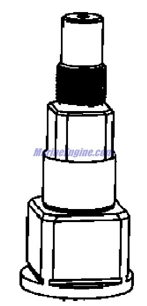 Mercury Quicksilver 866718A01 - Shaft - Upper