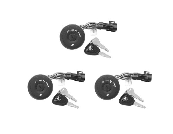Mercury Quicksilver 87-893353A05 - Triple Key Switch Kit