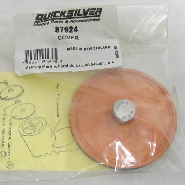 Mercury Quicksilver 87924 - End Cap Plate