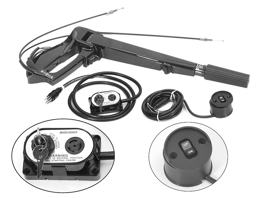 Mercury Quicksilver 880095A05 TILLER HANDLE KIT QPD=NO